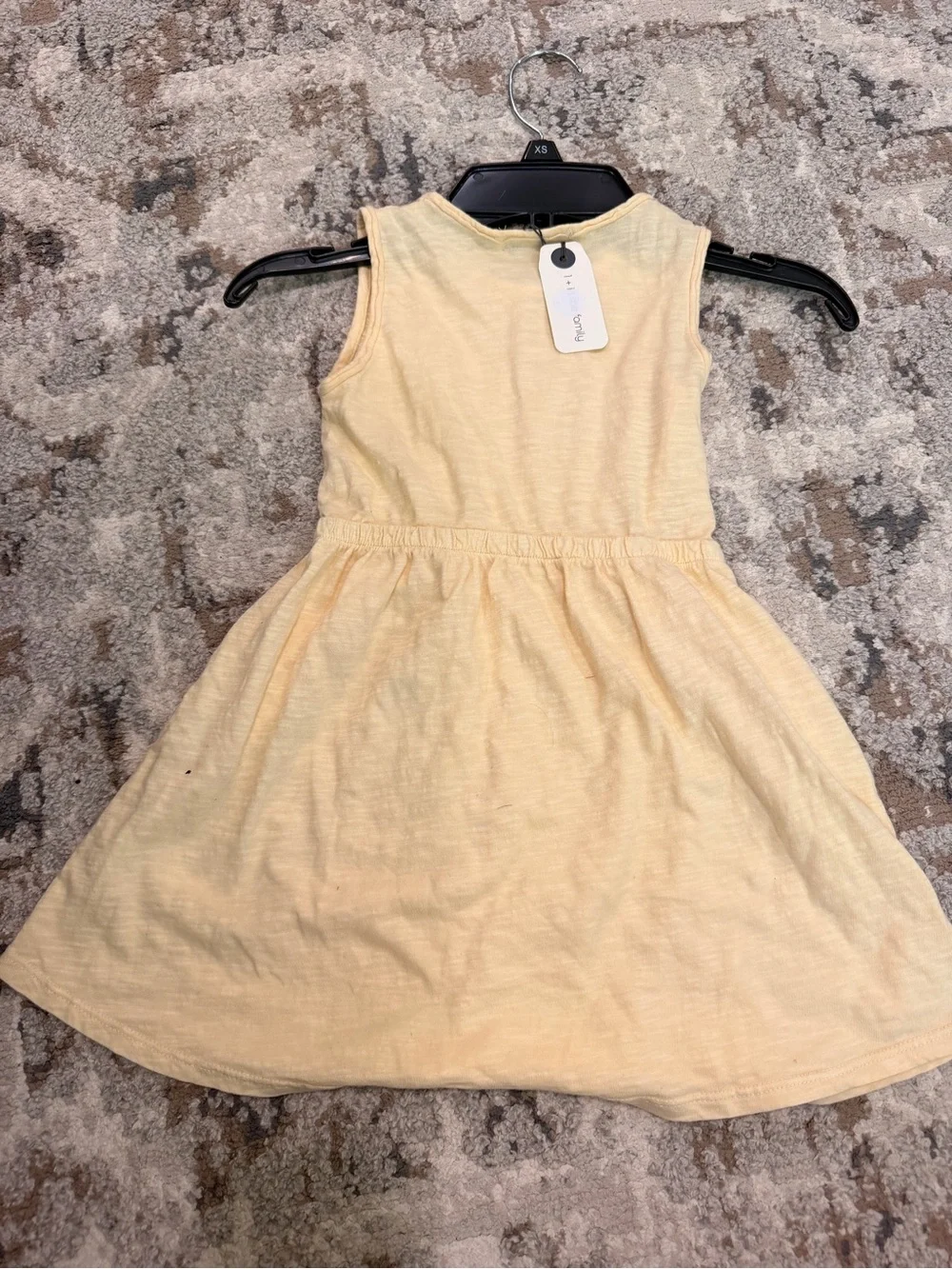 Yellow romper